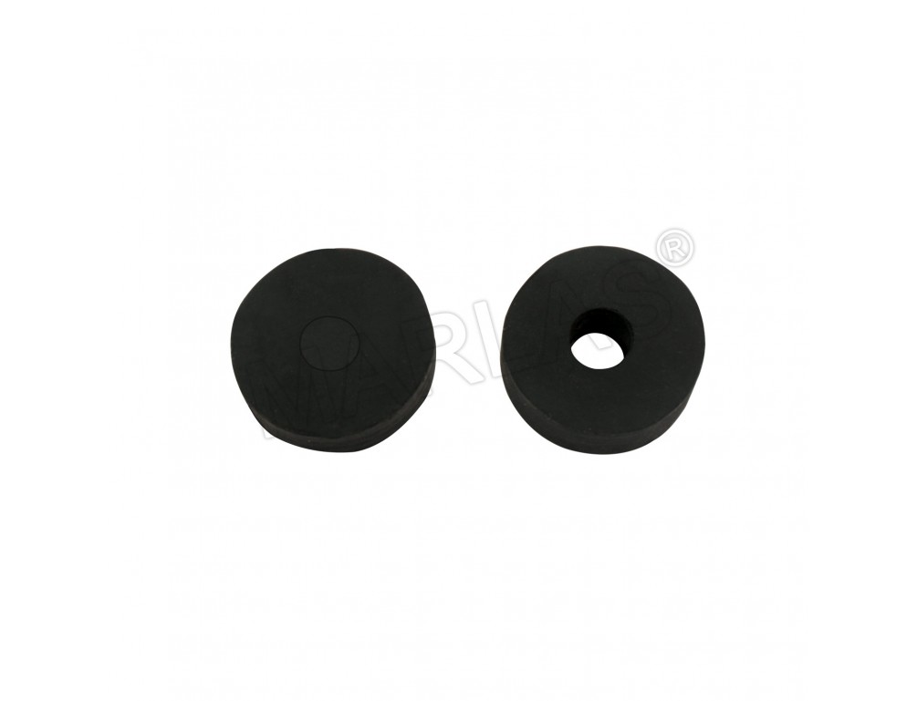 Black Rubber jaw, 2 pieces