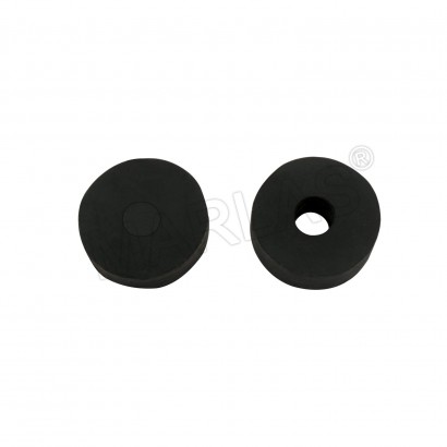 Black Rubber jaw, 2 pieces