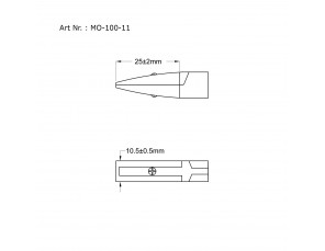 Flat holding pliers